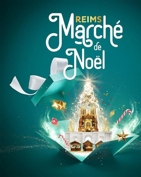 Marché de Noël à Reims