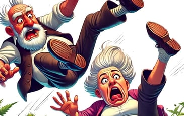 Faut pas pousser Papy et Mamy dans les orties !