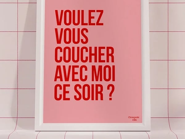 Voulez-vous coucher avec moi ce soir