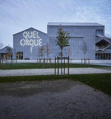 Visitez le Centre National des Arts du Cirque : les studios d'entraînement de la Marnaise