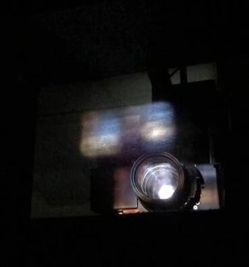Visite des cabines de projections