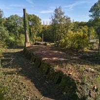 Découverte des vestiges de l'ancienne briqueterie du Vertin