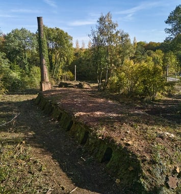 Découverte des vestiges de l'ancienne briqueterie du Vertin