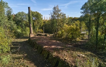 Découverte des vestiges de l'ancienne briqueterie du Vertin
