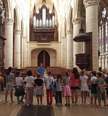 "Levez les yeux !" à la cathédrale de Châlons-en-Champagne