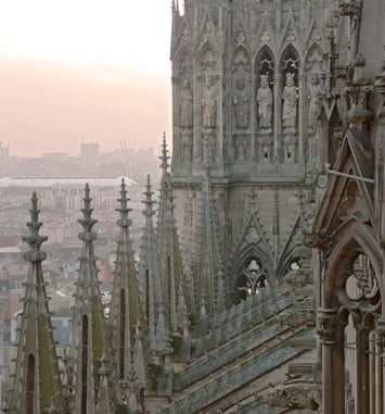 Visite libre des tours d'une cathédrale gothique