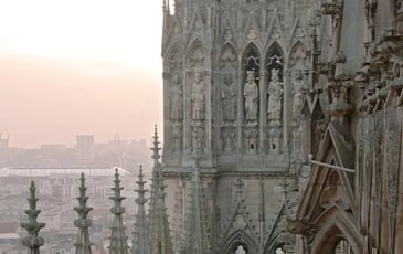 Visite libre des tours d'une cathédrale gothique