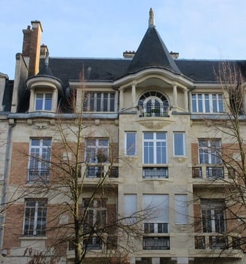 L'architecture le long des promenades avant et après la Première Guerre mondiale
