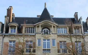 L'architecture le long des promenades avant et après la Première Guerre mondiale