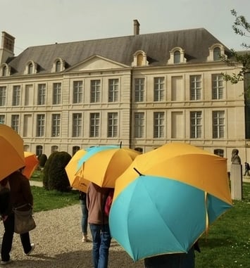Balade sous parapluie sonore