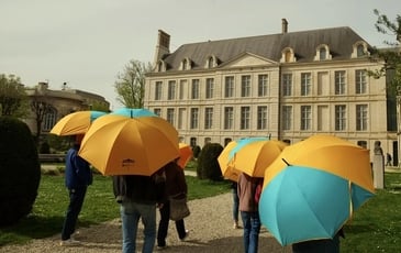 Balade sous parapluie sonore