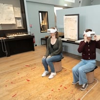 Visite virtuelle de l'hypogée de Chouilly