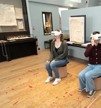 Visite virtuelle de l'hypogée de Chouilly