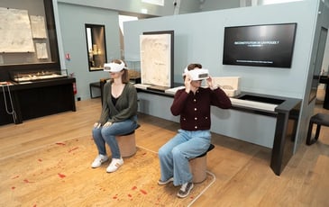 Visite virtuelle de l'hypogée de Chouilly