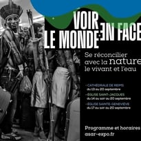 Visite guidée de l'exposition sur le thème « Se réconcilier avec la nature, le vivant et l'eau »