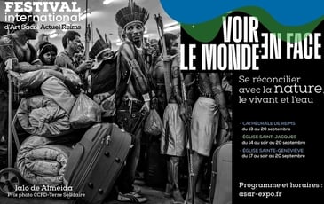 Visite guidée de l'exposition sur le thème « Se réconcilier avec la nature, le vivant et l'eau »