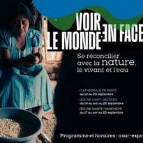 Exposition de photographies sur le thème « Se réconcilier avec la nature, le vivant et l'eau »