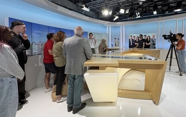 Visite immersive dans les coulisses de France 3 Champagne-Ardenne