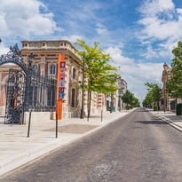 Visite de l'avenue de Champagne