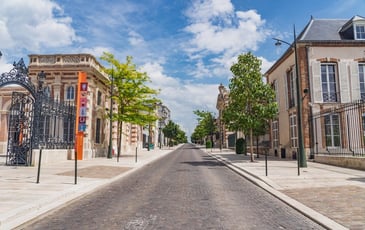 Visite de l'avenue de Champagne