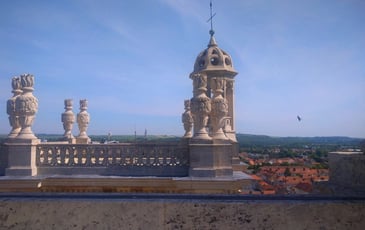Découvrez la tour sud d'une collégiale et son superbe panorama