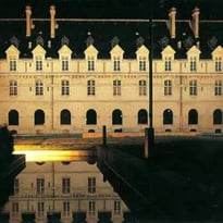 L'Hôtel de Région Grand Est à la tombée de la nuit