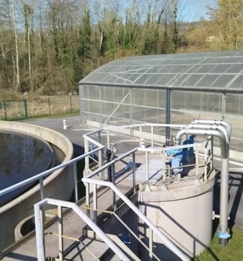 Visite de la station de traitement des eaux usées de Fismes