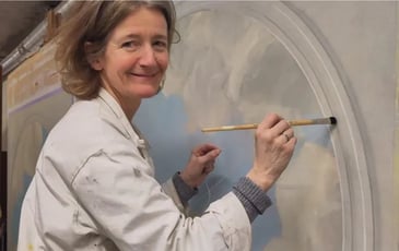 Peinture décorative et restauration d'interieurs historiques