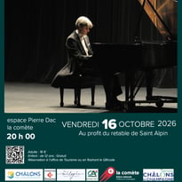 Francesco Attesti, Rachmaninov : récital de piano caritatif