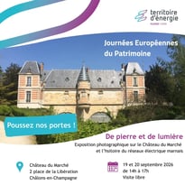 Exposition De pierre et de lumière au château de Châlons