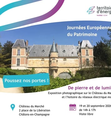 Exposition De pierre et de lumière au château de Châlons