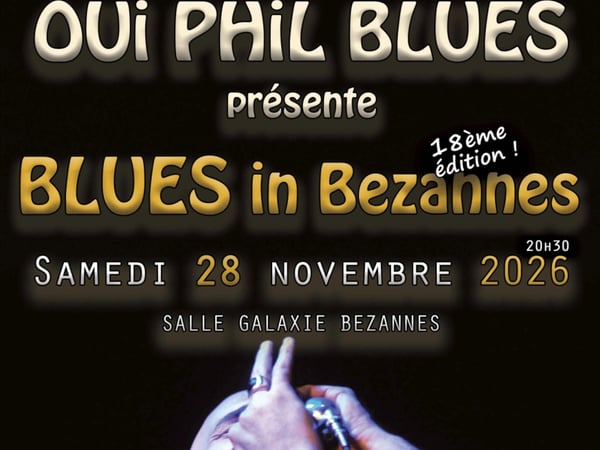 Blues In Bezannes 2026 (18ème édition)