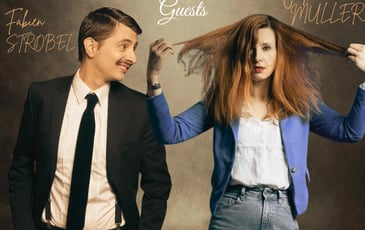 Spectacle "Catch d'impro" avec Fabien Strobel et Julie Muller
